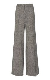 Tweed Wool Wide-Leg Pants by Victoria Beckham at Moda Operandi