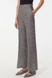 Tweed straight-leg pants blackivory - CH Carolina Herrera United States at Carolina Herrera