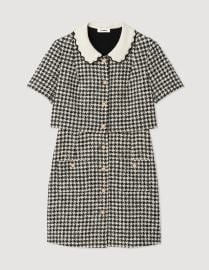 Tweed trompe lil dress - Dresses Paris at Sandro