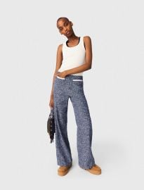 Tweed trousers at Maje