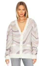 Twenty Montreal Spectrum Swirl Mohair Cardigan at Revolve