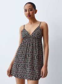 Twik at Simons Floral Print Slip Dress at Simons