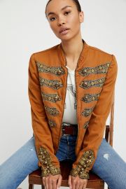 Twill Band Jacket  Free People at Free People