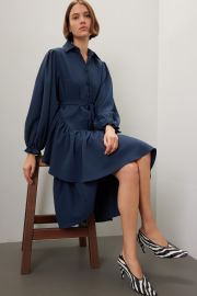 Twill Ruffle Dress by Osman Yousefzada Collective Rent the Runway at Rent the Runway