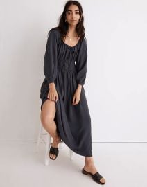 Twill Sophia Midi Dress at Madewell