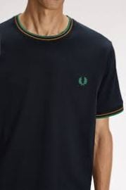 Twin Tipped T Shirt at Fred Perry