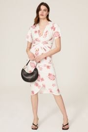 Twist Front Drape Dress by Les Reveries Rent the Runway at Rent the Runway