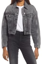 Two-Tone Denim Jacket at Nordstrom