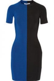 Two-tone jersey mini dress at The Outnet