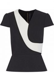 Two tone top by Roland Mouret at The Outnet