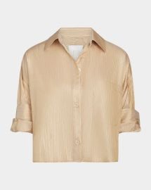 Twp Next Ex Striped Button Front Shirt at Neiman Marcus