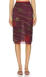 Tyler Mcgillivary Briar Skirt In Briar Print at Revolve
