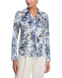 Tyler Printed Silk Blouse at Bloomingdales