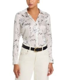 Tyler Silk Printed Blouse at Bloomingdales