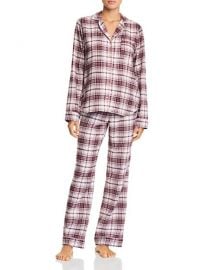 UGG RAVEN PLAID FLANNEL PAJAMA SET at Bloomingdales