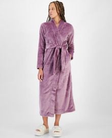 UGG Womens Marlow Tie-Waist Long-Sleeve Fleece Bath Robe - Macys at Macys