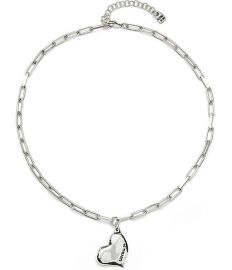 UNOde50 Heartbeat Short Puffy Pendant Necklace Dillardx27s at Dillards