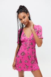 UO Aritha Hook amp Eye Mini Dress at Urban Outfitters