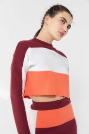 UO Asa Colorblock Cropped Top at Urban Outfitters