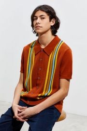 UO Baxter Button-Down Sweater Polo Shirt at Urban Outfitters