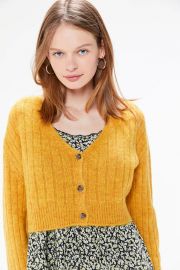 UO Cindy Crop Cardigan at Urban Outfitters