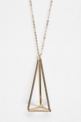 UO Geometric Pendant Necklace at Urban Outfitters