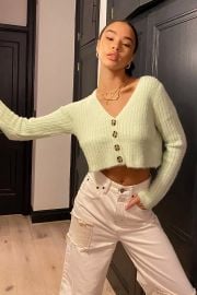 UO Rochelle Fuzzy Cropped Cardigan at Urban Outfitters