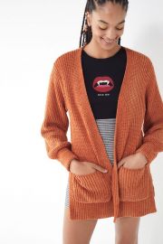 UO York Split Cardigan at Urban Outfitters