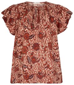 Ulla Johnson - Shani printed cotton-blend blouse at Mytheresa