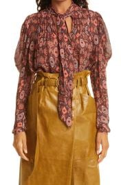 Ulla Johnson Ada Tie Neck Blouse at Nordstrom