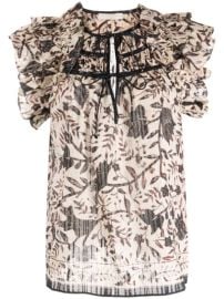 Ulla Johnson Asmara floral-print Top - at Farfetch