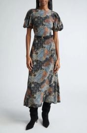 Ulla Johnson Calais Silk Maxi Dress at Nordstrom Rack