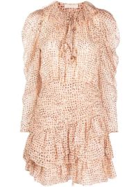 Ulla Johnson Cecily Leopard ikat-print Dress - at Farfetch