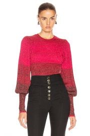 Ulla Johnson Dax Pullover Sweater in Fuchsia   FWRD at Forward