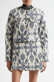 Ulla Johnson Dione Diamond Stitch Jacket at Nordstrom