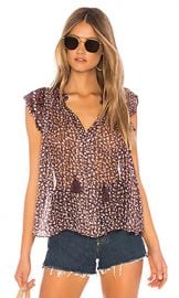 Ulla Johnson Doria Top in Cocoa from Revolve com at Revolve