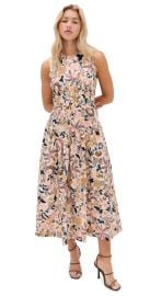 Ulla Johnson Elenora Sleeveless Midi Dress Magnolia 8 at Shopbop