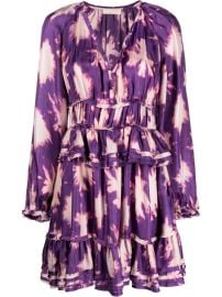 Ulla Johnson Emery Silk Mini Dress - at Farfetch