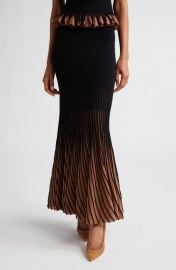 Ulla Johnson Emilia Pleated OmbrMaxi Sweater Skirt at Nordstrom