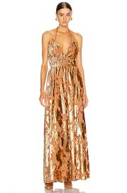 Ulla Johnson Gia Dress in Rose Gold   FWRD at Forward