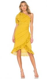 Ulla Johnson Gwyneth Dress in Chartreuse from Revolve com at Revolve