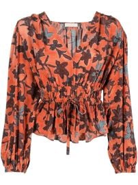 Ulla Johnson Huali Peplum Blouse - at Farfetch