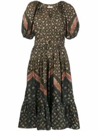 Ulla Johnson Josefina Cotton Midi Dress - at Farfetch