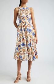 Ulla Johnson Kaiya Print Sleeveless Dress in Magnolia at Nordstrom