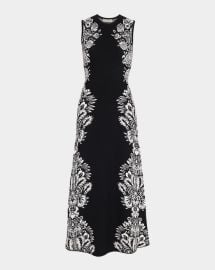 Ulla Johnson Liana Sleeveless Jacquard Maxi Dress at Neiman Marcus
