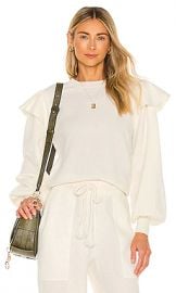 Ulla Johnson Lorena Pullover in Creme from Revolve com at Revolve