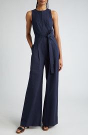 Ulla Johnson Marin Wide Leg Cotton Jumpsuit at Nordstrom