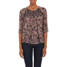 Ulla Johnson Mini-Floral Hazel Blouse at Barneys