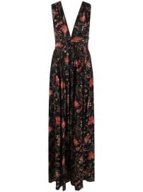 Ulla Johnson Oriana Pleated Silk Dress at Farfetch