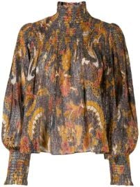 Ulla Johnson Paisley Blouse - Farfetch at Farfetch